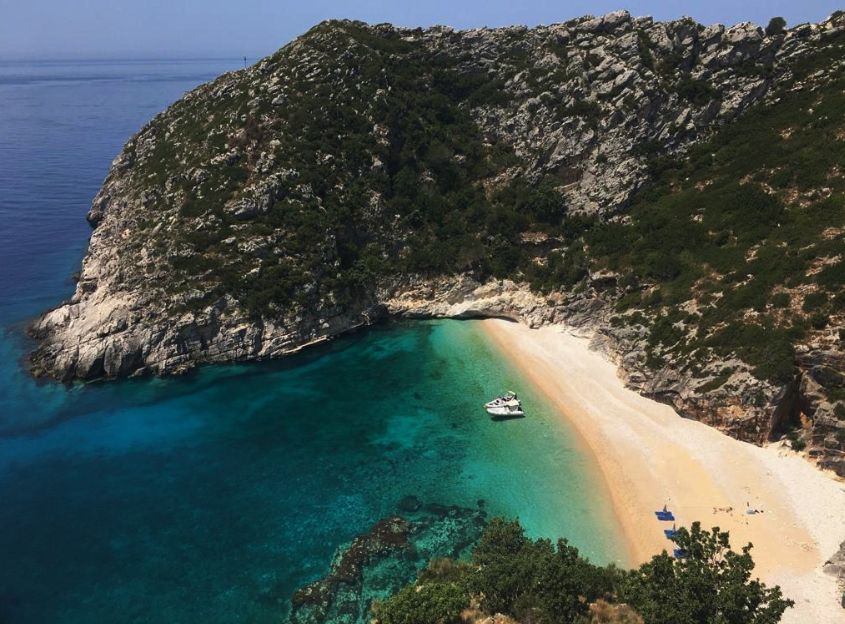 Dhërmi Beach, Dhërmi, Vlorë County, Albania
